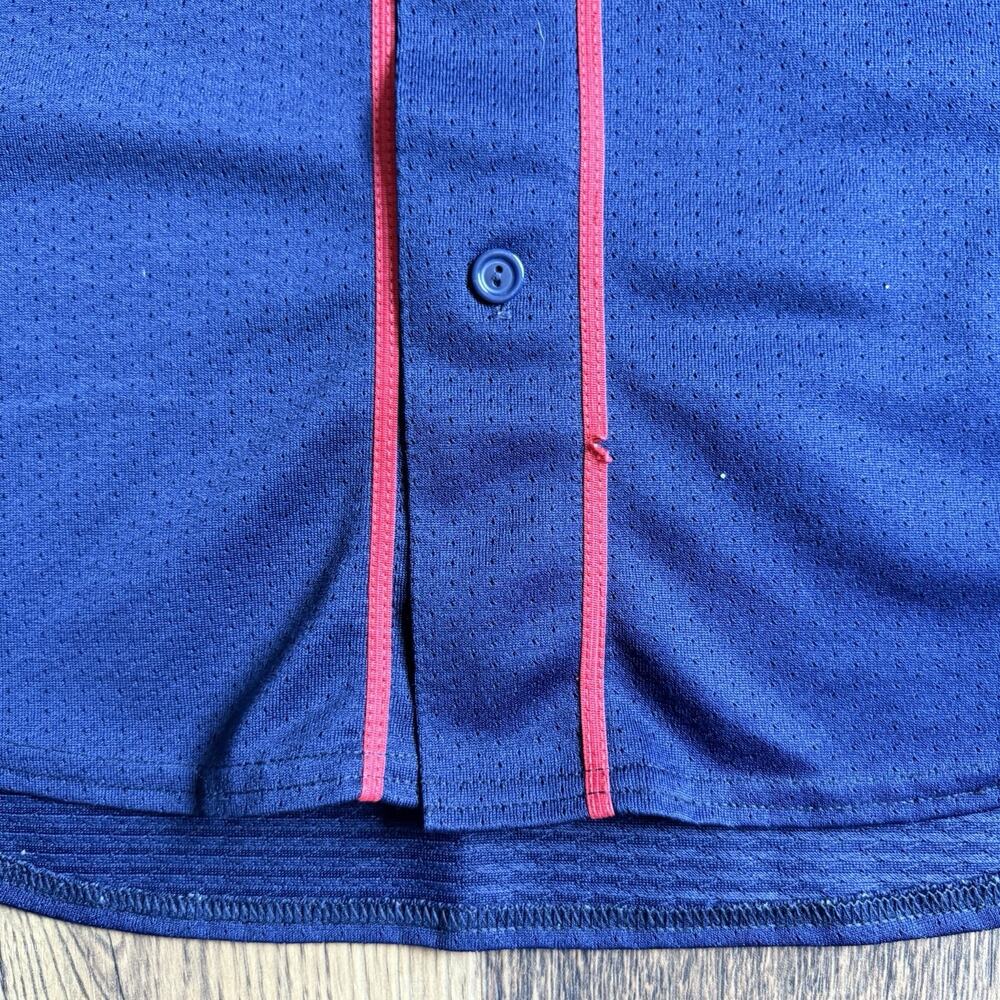 Vintage Minnesota Twins Jacque Jones #11 Majestic Jersey Men's XL Navy Blue - Picture 7 of 9
